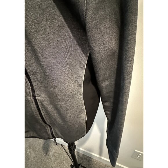 Armani Exchange Sweater Cardigan Men's Size L Full-Zip Gray Knit Jacket - Picture 4 of 12